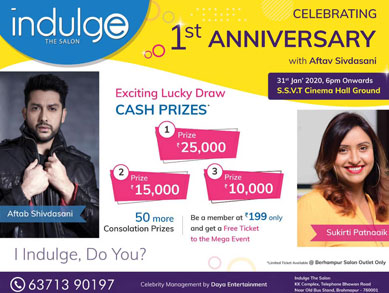Indulge celebrating 1st anniversary